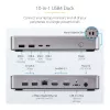 StarTech.com kahe monitoriga USB4 dokkimisjaam, kaks 4K 120 Hz või üks 8K 60 Hz HDMI, 100 W sülearvuti laadimine, 2.5GbE, USB-C mitme monitoriga dokk, draiverivaba
