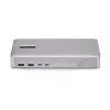 StarTech.com kahe monitoriga USB4 dokkimisjaam, kaks 4K 120 Hz või üks 8K 60 Hz HDMI, 100 W sülearvuti laadimine, 2.5GbE, USB-C mitme monitoriga dokk, draiverivaba