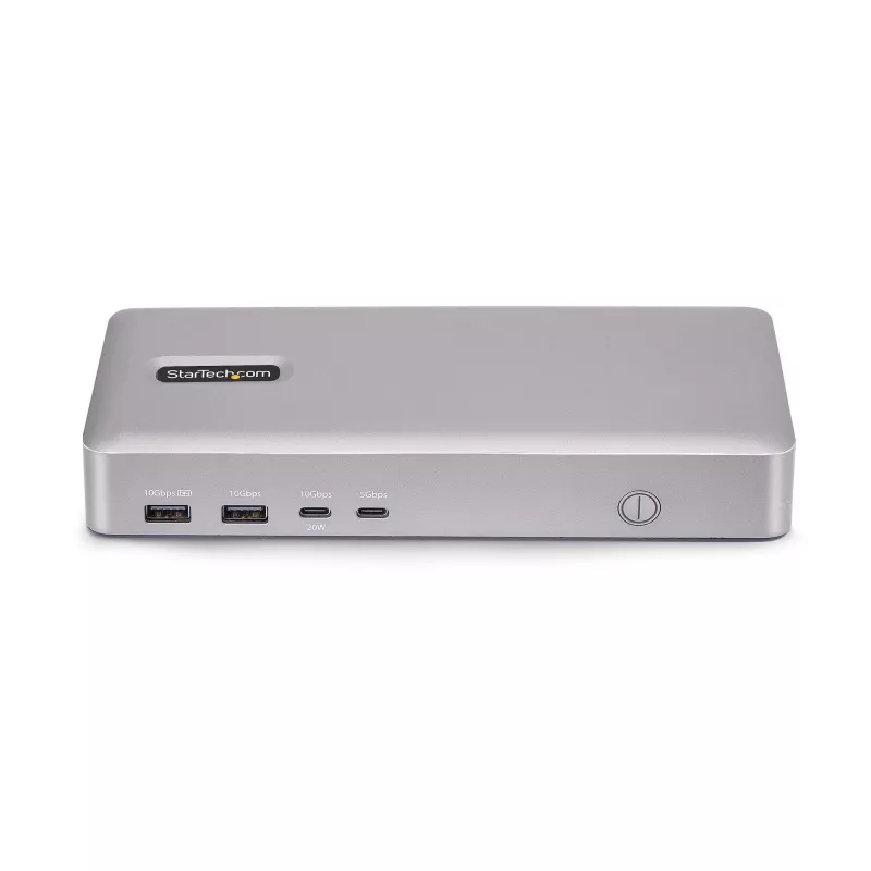 StarTech.com kahe monitoriga USB4 dokkimisjaam, kaks 4K 120 Hz või üks 8K 60 Hz HDMI, 100 W sülearvuti laadimine, 2.5GbE, USB-C mitme monitoriga dokk, draiverivaba