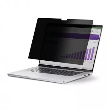 StarTech.com 15-tollise MacBook Air 2023 sülearvuti privaatsuskile, eemaldatav ja pööratav peegeldusvastane privaatsusfilter, magnetiline sülearvuti ekraanikaitse 51% sinise valguse vähendamisega