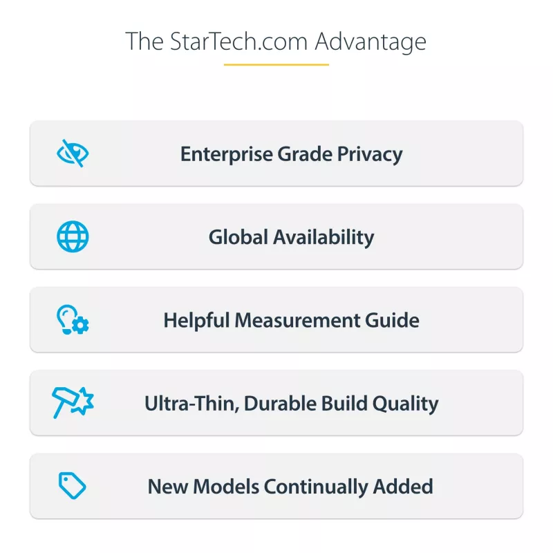 StarTech.com 16-tolline MacBook Pro 21/23 sülearvuti privaatsusekraan, eemaldatav ja pööratav peegeldusvastane privaatsusfilter, magnetiline sülearvuti ekraanikaitse 51% sinise valguse vähendusega