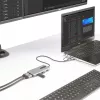 StarTech.com USB-C multipordiadapter koos ühendatud USB-C–USB-A adapteriga, kaks HDMI-d (4K30Hz/1080p60Hz), 3x USB-A 5Gbps, mini-reisidokk, sülearvuti dokkimisjaam, 1,3 jala/40 cm kaabel