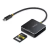 StarTech.com 1B-USB-C-SDE-ADAPTER kaardilugeja USB 3.2 Gen 2 (3.1 Gen 2) USB-C Must