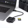 StarTech.com 1B-USB-C-SDE-ADAPTER kaardilugeja USB 3.2 Gen 2 (3.1 Gen 2) USB-C Must
