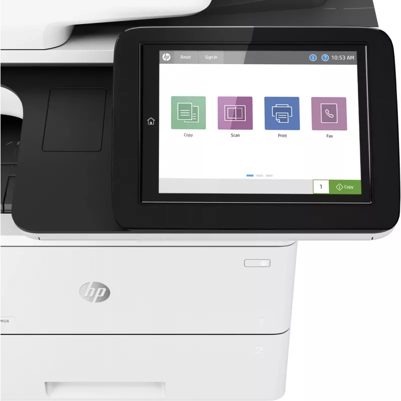HP LaserJet Enterprise MFP M528dn, Laser, ühevärviline printimine, 1200 x 1200 DPI, A4, otsetrükk, must, valge