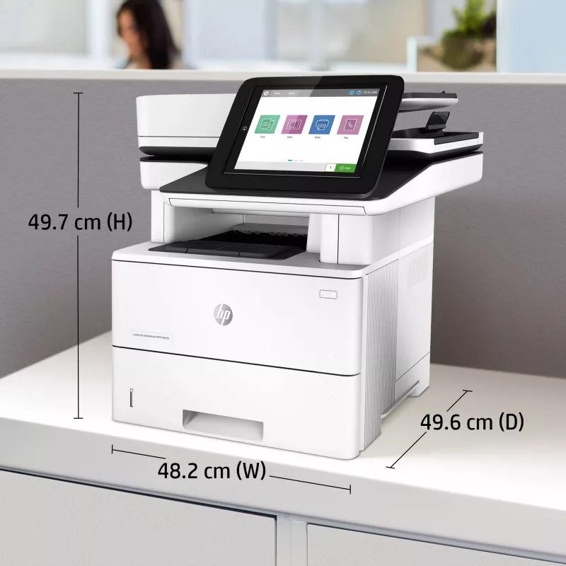 HP LaserJet Enterprise MFP M528dn, Laser, ühevärviline printimine, 1200 x 1200 DPI, A4, otsetrükk, must, valge