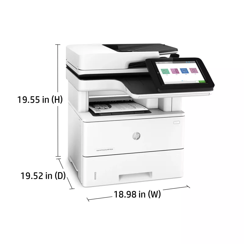 HP LaserJet Enterprise MFP M528dn, Laser, ühevärviline printimine, 1200 x 1200 DPI, A4, otsetrükk, must, valge