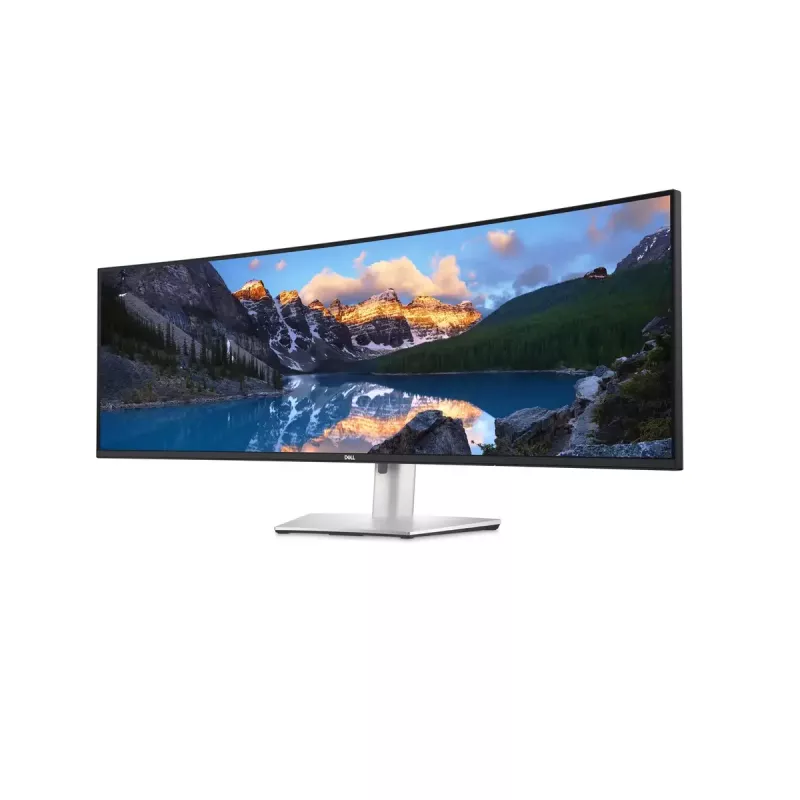 DELL UltraSharp U4924DW arvutimonitor 124.5 cm (49 tolli) 5120 x 1440 pikslit 5K Ultra HD LCD must, hõbedane