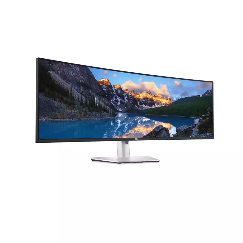 DELL UltraSharp U4924DW arvutimonitor 124.5 cm (49 tolli) 5120 x 1440 pikslit 5K Ultra HD LCD must, hõbedane