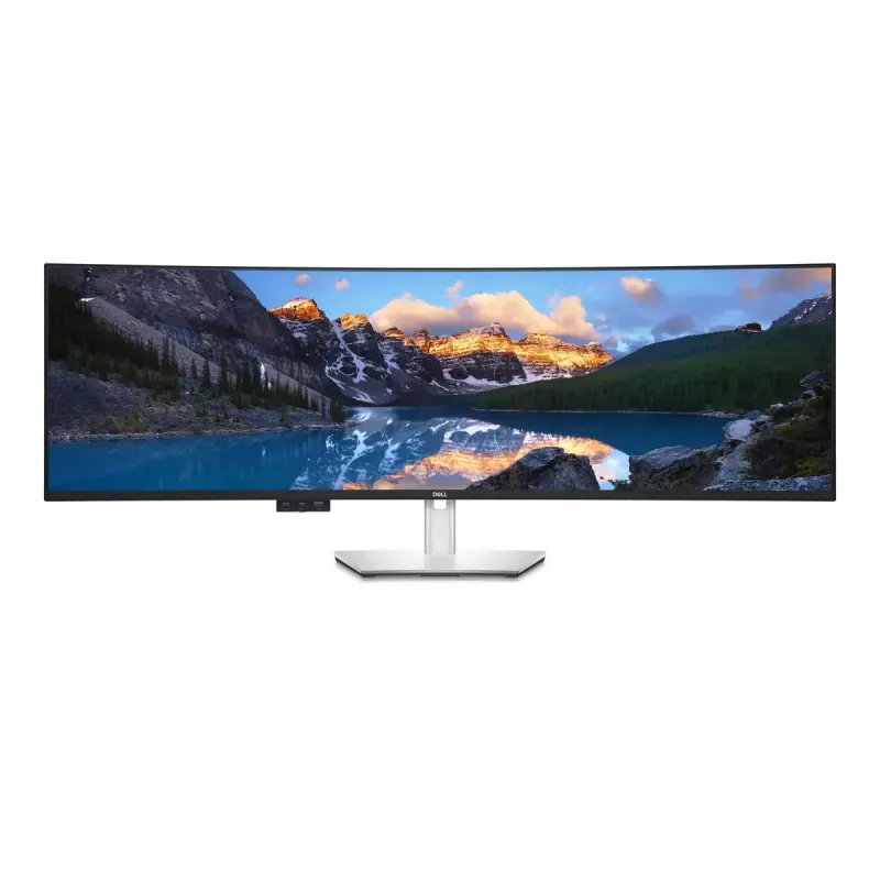 DELL UltraSharp U4924DW arvutimonitor 124.5 cm (49 tolli) 5120 x 1440 pikslit 5K Ultra HD LCD must, hõbedane