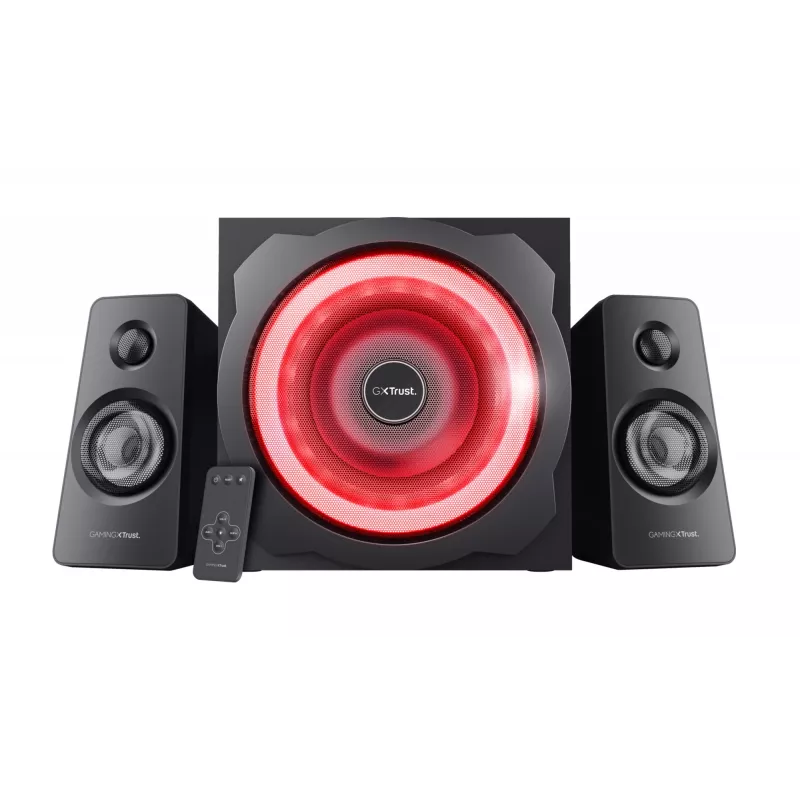 Trust GXT 629 Tytan kõlarikomplekt 60 W Universaalne Must 2.1 kanalit 15 W