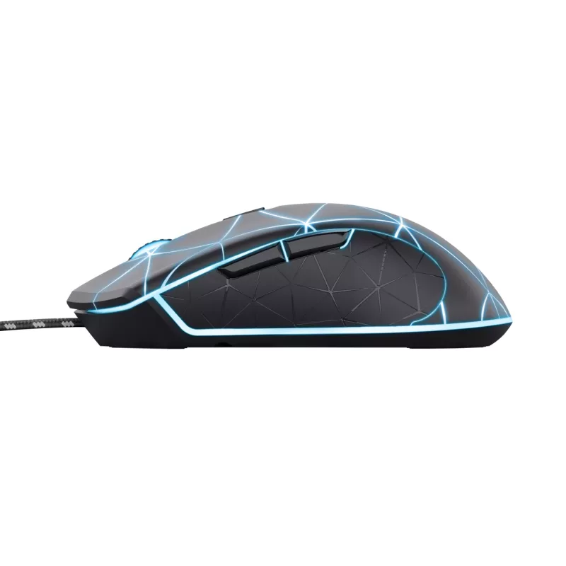 Trust GXT 133 Locx hiir Mängimine Paremakäeline USB Type-A Optiline 4000 DPI