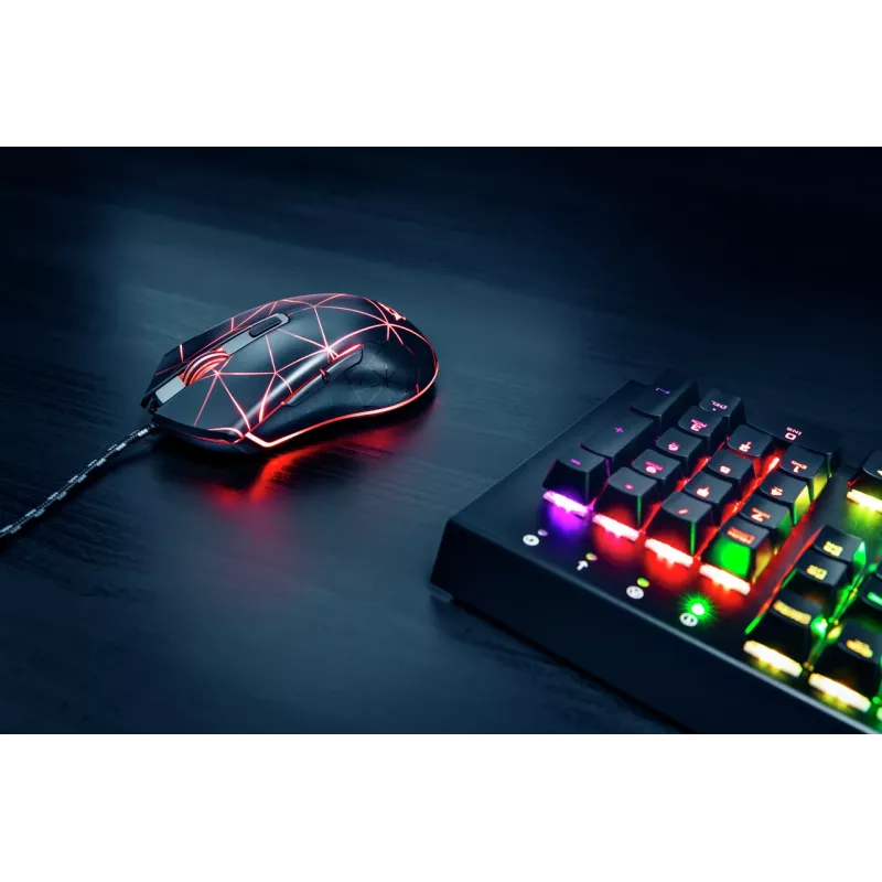 Trust GXT 133 Locx hiir Mängimine Paremakäeline USB Type-A Optiline 4000 DPI