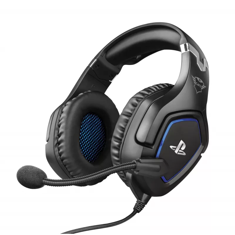 Trust GXT 488 Forze PS4 Peakomplekt Juhtmega Peavõruga Mängimiseks Must