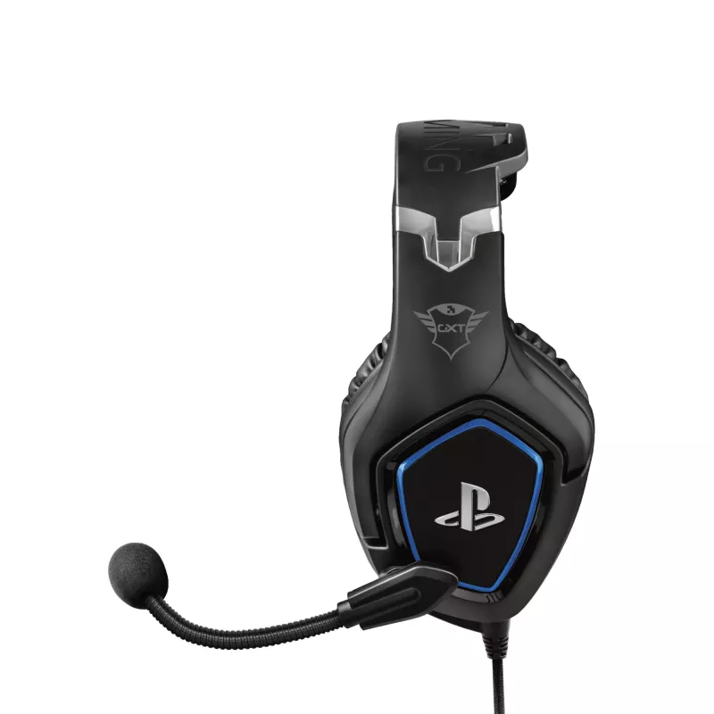 Trust GXT 488 Forze PS4 Peakomplekt Juhtmega Peavõruga Mängimiseks Must