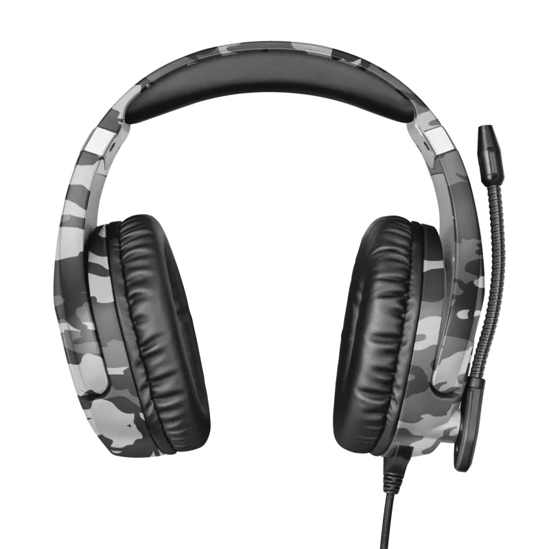 Trust GXT 488 Forze PS4 Peakomplekt Juhtmega üle pea Mängimine Must, Hall