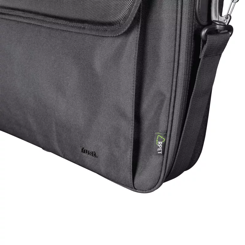 Trust Atlanta 40,6 cm (16-tolline) kohver Must
