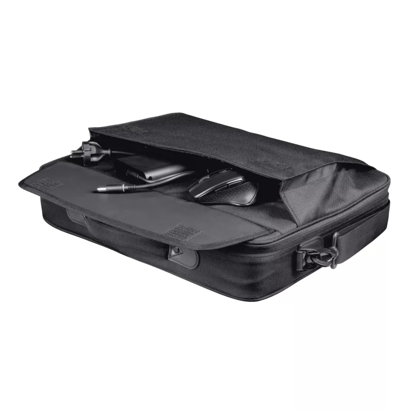 Trust Atlanta 40,6 cm (16-tolline) kohver Must