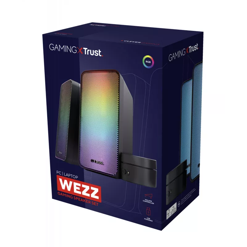 Trust GXT 611 Wezz kõlarikomplekt 6 W PC/Sülearvuti Must 2.0 kanalit 3 W