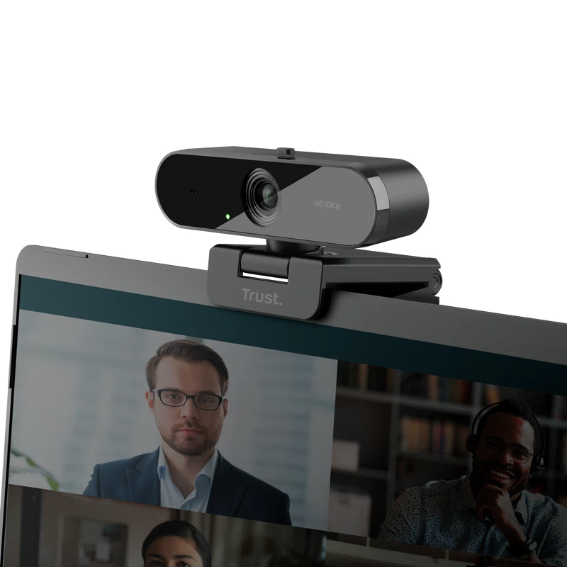 Trust TW-200 veebikaamera 1920 x 1080 pikslit USB Must