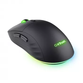 Trust GXT 927 Redex+ hiir Mängimine Paremakäeline RF-juhtmeta + USB Type-A Laser 25600 DPI