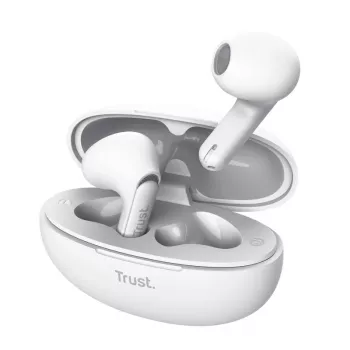 Trust Yavi kõrvaklapid True Wireless Stereo (TWS) kõrvasisesed kõned/muusika USB USB-C Bluetooth valge