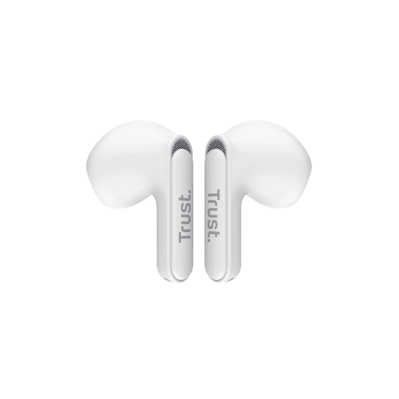 Trust Yavi kõrvaklapid True Wireless Stereo (TWS) kõrvasisesed kõned/muusika USB USB-C Bluetooth valge