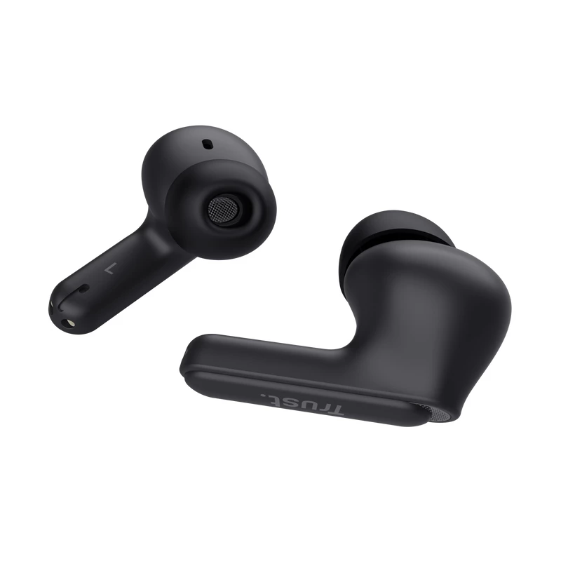 Trust Yavi kõrvaklapid True Wireless Stereo (TWS) kõrvasisesed kõned/muusika USB USB-C Bluetooth must