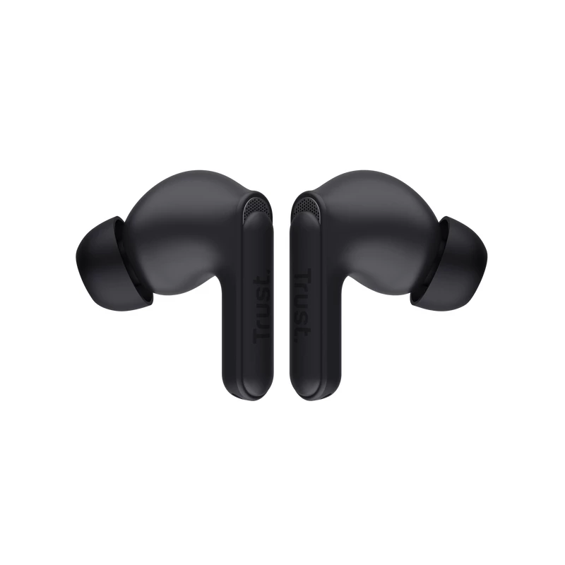 Trust Yavi kõrvaklapid True Wireless Stereo (TWS) kõrvasisesed kõned/muusika USB USB-C Bluetooth must