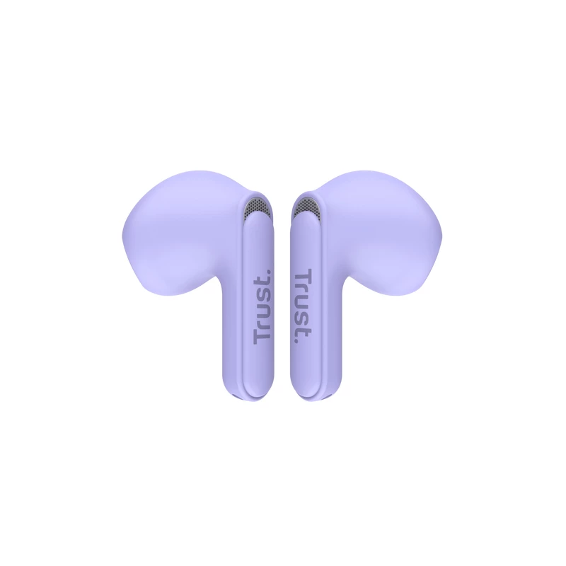 Trust Yavi Peakomplekt True Wireless Stereo (TWS) Kõrvasisene Kõned/Muusika USB USB-C Bluetooth Lilla
