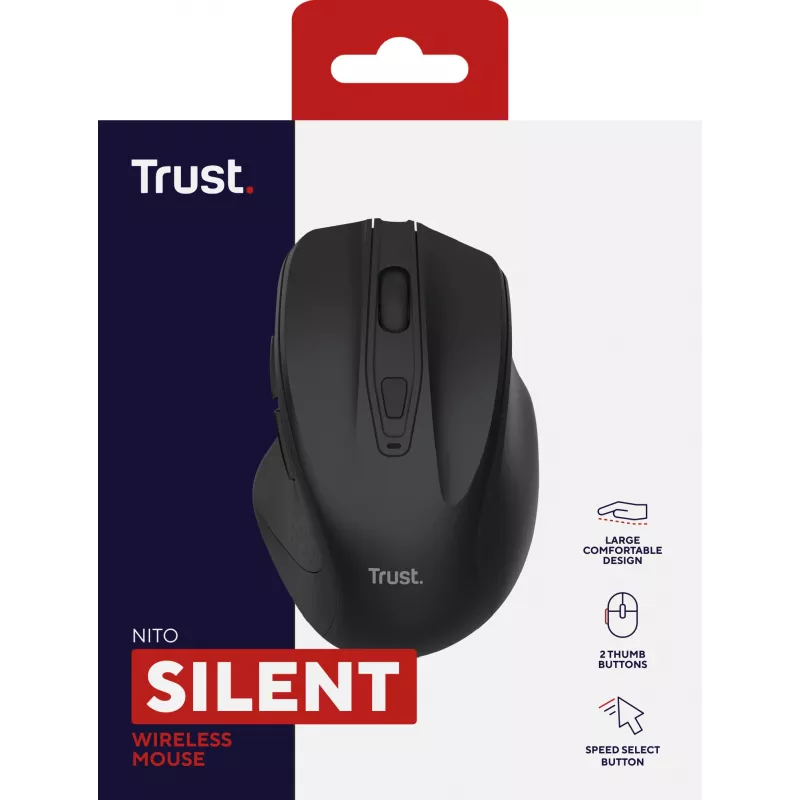Trust Nito hiir Universal Paremakäeline RF-juhtmevaba Optiline 2200 DPI