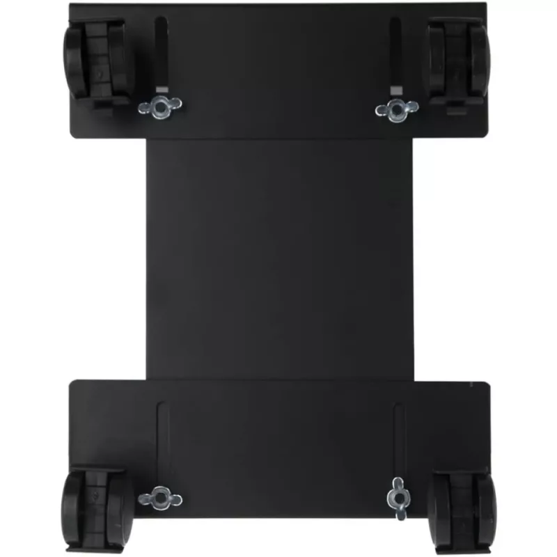 Techly CPU terasest hoidik ratastega, must ICA-CS 34, must, arvuti, multimeediakäru, 25 kg, 195 mm, 240 mm