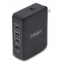 StarTech.com 140W USB-C seinakruvi, 3x USB-C/1x USB-A, PD 3.1 rahvusvaheline GaN toiteadapter MacBookile/Dell XPSile/Inspironile