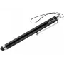 Sandberg Touchscreen Stylus Pen Saver, universaalne, mis tahes mark, must, hõbedane, metall, kumm, 1 tk, 100 mm