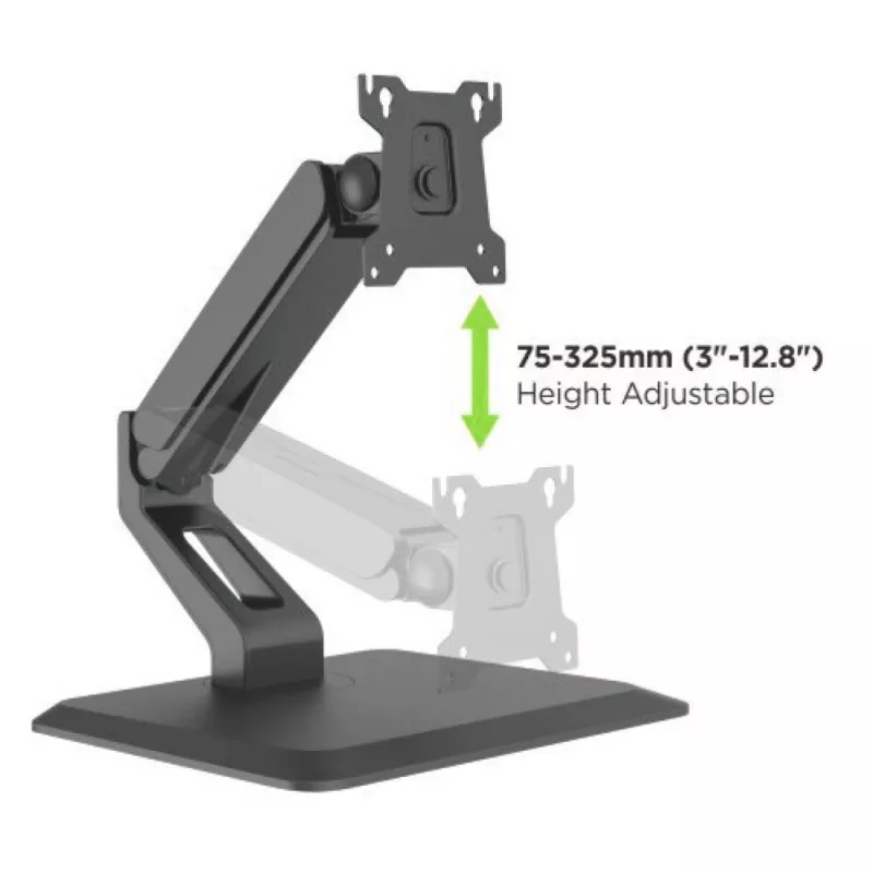 Techly ICA-LCD 35TS monitor mount / stand 81.3 cm (32 inch) Desk Must
