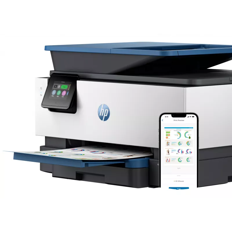 HP OfficeJet Pro 9125e juhtmevärviline mitmeotstarbeline printer, Instant Ink; kahepoolne printimine