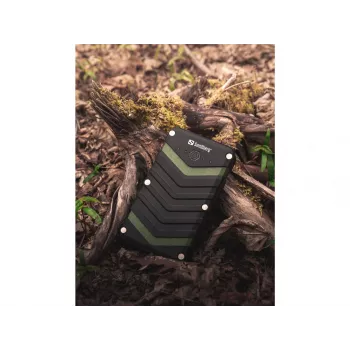 Sandberg Survivor akupank 20000, 20000 mAh, liitiumioon (Li-Ion), must, roheline