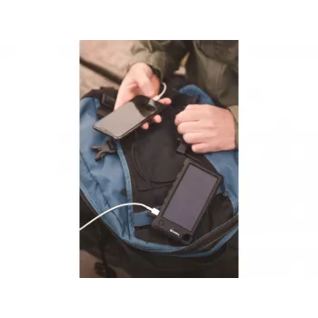 Sandberg Outdoor Solar Powerbank 10000, 10000 mAh, must