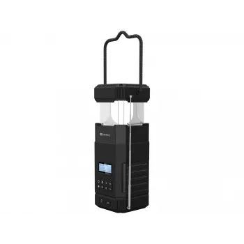 Sandberg Survivor Lantern All-in1 10000, patareitoitel matkalatern, must, IPX5, LED, USB C, aku