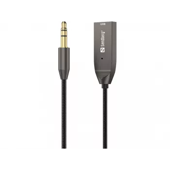 Sandberg Wireless Audio Link USB, USB, A2DP, AVRCP, HFP, 10 m, must, dokk, 5 V