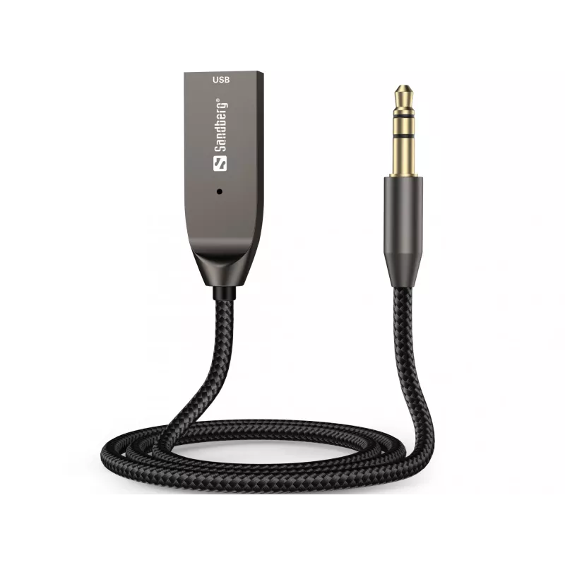 Sandberg Wireless Audio Link USB, USB, A2DP, AVRCP, HFP, 10 m, must, dokk, 5 V