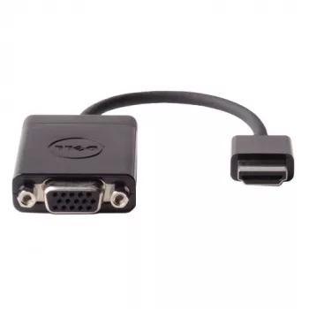 DELL HDMI-VGA-adapter, 0,17 m, HDMI, VGA (D-Sub), isane, emane, sirge