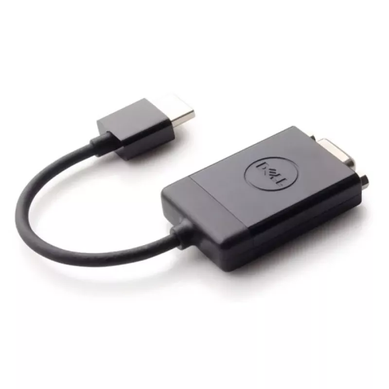DELL HDMI-VGA-adapter, 0,17 m, HDMI, VGA (D-Sub), isane, emane, sirge