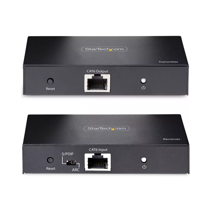 StarTech.com 4K70IC-EXTEND-HDMI AV-pikendaja AV-saatja ja -vastuvõtja Must