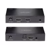 StarTech.com 4K70IC-EXTEND-HDMI AV-pikendaja AV-saatja ja -vastuvõtja Must