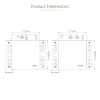 StarTech.com 4K70IC-EXTEND-HDMI AV-pikendaja AV-saatja ja -vastuvõtja Must