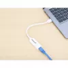 Manhattan USB-A Gigabit võrguadapter, valge, 10/100/1000 Mbps võrk, USB 3.0, Ethernet, RJ45, kolmeaastane garantii, võrdväärne USB31000SW-ga.