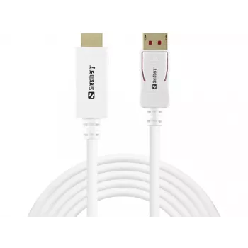 Sandberg DisplayPort 1.4-HDMI 4K60Hz 2m, 2 m, DisplayPort, HDMI, Isane, Isane, Sirge