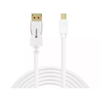 Sandberg DP-MiniDP 1.4 8K60Hz 2m, 2 m, DisplayPort, Mini DisplayPort, isane, isane, 7680 x 4320 pikslit