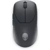 Alienware Pro Wireless Gaming hiir, kahekäeline, RF juhtmevaba + USB Type-C, optiline, 26000 DPI